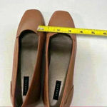 ARRAY Tan Soft Leather Freedom Squared Toes Loafer Flats Shoes Size 7M Boho Brown Photo 6