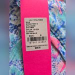 Lilly Pulitzer Etta V-Neck Blue Ibiza Now You Sea Me 100% Cotton Short Sleeve Photo 1