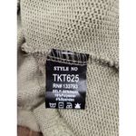 VICI  Olive Sage Green Light Weight Oversized V Neck Pullover Sweater Size Large Photo 2