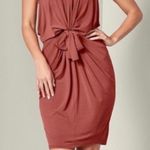 Venus Brick Front Tie Dress Photo 0