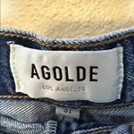 AGOLDE  Parker Vintage Cut-Off Denim Shorts in Swampmeet Dark Size 31 Photo 5