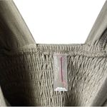 Free People Movement FP Movement by Free People Olive Green Smocked Crop Top Photo 4