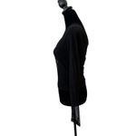 Princess Polly  One Shoulder Long Sleeve‎ Mesh Top Size 4 Black Whimsigoth Fairy Photo 2