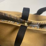 Saks 5th Avenue SAKS‎ 5TH AVENUE Canvas Tote Bag Mustard 12.5X6.5X11.5 SEE DESCRIPTION Photo 3