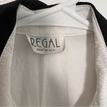 Vintage Regal Windbreaker Sweatshirt White Geometric Size M Photo 5