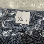 J. Jill Plus Size 18 Pants Cropped Ankle Blue Paisley Print Flat Front Straight Photo 11