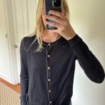 ZARA Black and Gold Cardigan Photo 0