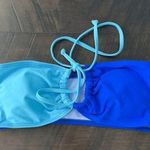 SheIn (3/$20 Item) Blue Colorblock Bikini Top Photo 0