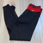 Nike  Black and Red dri fit Leggings tights Photo 0