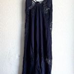 Free People NWT  Intimately Womens Dress Blue Sunsetter Maxi Slip Size Medium Photo 1