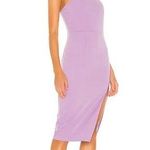 Lovers + Friends NWT   Lazo Midi Dress In Purple - Lilac Purple  Sz L Photo 0