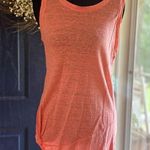 Athleta 100% Linen Coral Tank Top size Small Photo 0