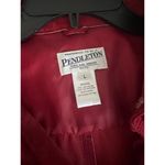 Pendleton  100% Suede Leather Shirt Jacket‎ Large Photo 4