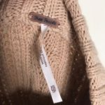 Free People  Good as Gold Sweater Dress Cream Puff Photo 7