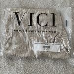 VICI  | Diamond In The Sky Sequin Cowl Neck Bodysuit Photo 4