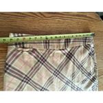 Lands' End  Size 16 Nova Print Skirt A-Line Wool Plaid Lined Academia Pockets Photo 4