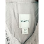 Anthropologie | NWOT Maeve Bettina Sequin Tiered Shirt Mini Dress Silver | XSP Photo 7