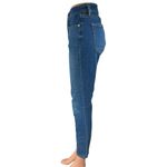 Ann Taylor LOFT Curvy Women's Blue High Waist Skinny Leg Denim Jeans Pants Sz 6 Photo 1