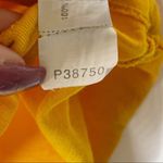 ZARA  Trafaluc Flutter Sleeve Orange Crop Top Shirt Size Small Photo 4