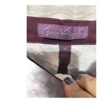 Gloria Vanderbilt  Women's Amanda Premium‎ Twill Trouser Pants Purple Size 6P NWT Photo 1