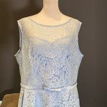 Women’s Blue Floral Lace High Low Cocktail Party Bridesmaid Dress Size XL NEW Blue Photo 1