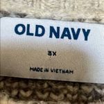 Old Navy Black and Gray Patterned Women's Sweater Photo 1