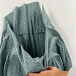 Regna X Green Slub Knit‎ Asymmetrical Hem Short Sleeve Tee Size L Photo 8