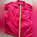 Woman Within  Pink Nylon Rain Resistant Zip Up Jacket Size 1X 22/24 Photo 4