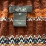 Aerie  Rust Multicolor Knit Striped Tube Top M Photo 5