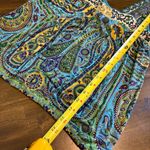 Free People  Banded Border Tank ASO Alex Russo Vintage Paisley Y2K 90’s M Photo 5