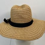 Torrid  Natural Straw Panama Hat Wide Brim Ribbon Detail Summer Travel Vacation Photo 5