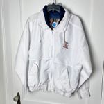 Vintage 90s Bermuda Sports White Windbreaker Jacket Size Unisex Small Nautical Photo 0