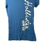 Hollister VTG  Y2K Ladies Small Blue Bella Swan Surf Co Iconic Spell Script Tee Photo 1