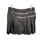 NWT Body Rage Black Punk/Emo Front Zip Mini Shirt With Skull Zipper Size L Photo 4