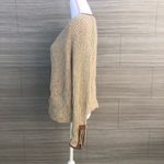 Lucky Brand  leather trim cardigan sweater Size Small Photo 4
