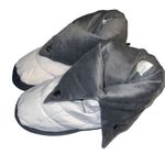 REI Womens Slipper Shoes Down Fill Outdoor Camping Hiking Adventure Gray Large Photo 5