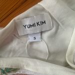 Yumi Kim  Revolve NWT Studio 54 Mini Dress One Sleeve Komodo Ivory Floral Size S Photo 5