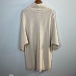 Ruff Hewn Duster Cardigan Sweater XL Womens Beige Toggle 100% Cotton Knit Dolman Photo 6