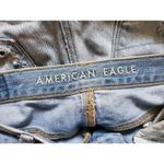 American Eagle Outfitters Pants Women Size 0 Mom Jeans Denim Short Distressed Photo 2
