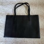Vince Camuto leather black and gray tote bag Photo 4