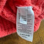 Anthropologie  | nwot Ruffle Boat Neck Lumi Sweater Coral Pink Rose Cozy Photo 4