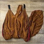 Indie Ella Boho Floral Silk Onesie Brown Size undefined Photo 0