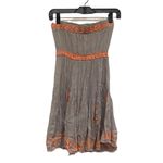 Poupette St. Barth  Embroidered Bandeau Mini Dress size 1 Photo 4
