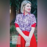 LuLaRoe Purple & white tie dye  Amy Photo 1