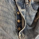 Pistola  Cassie Super High Rise distressed Straight Jeans button fly size 28 Photo 8