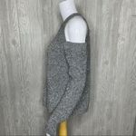 Rag and Bone  / Jean cold shoulder knit heathered long sleeve grey sweater sm Photo 2