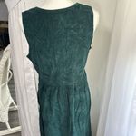 Norton Mcnaughton corduroy green fall dress size 10 Photo 4