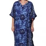 Metropolitan Batik caftan Blue OS Beach coverup Size undefined Photo 0