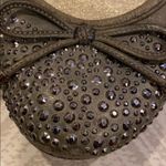 Jimmy Choo  Grey Leather Flats w. Silver Grommets Photo 1