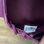 La Regale Mini Clutch Crossbody Cocktail Evening Purse Art Deco Style 5” Purple Photo 7